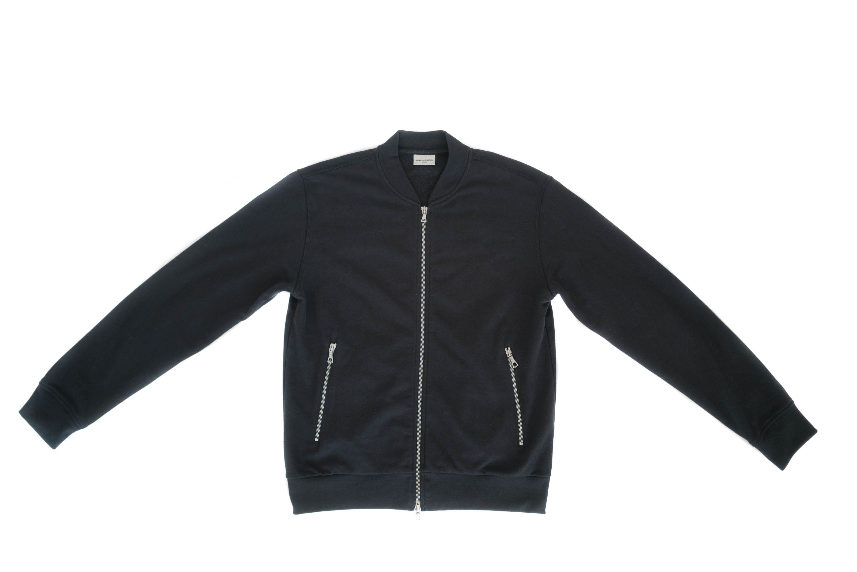 Dries Van Noten Cotton Fleece Bomber Size US S / EU 44-46 / 1 - 1 Thumbnail