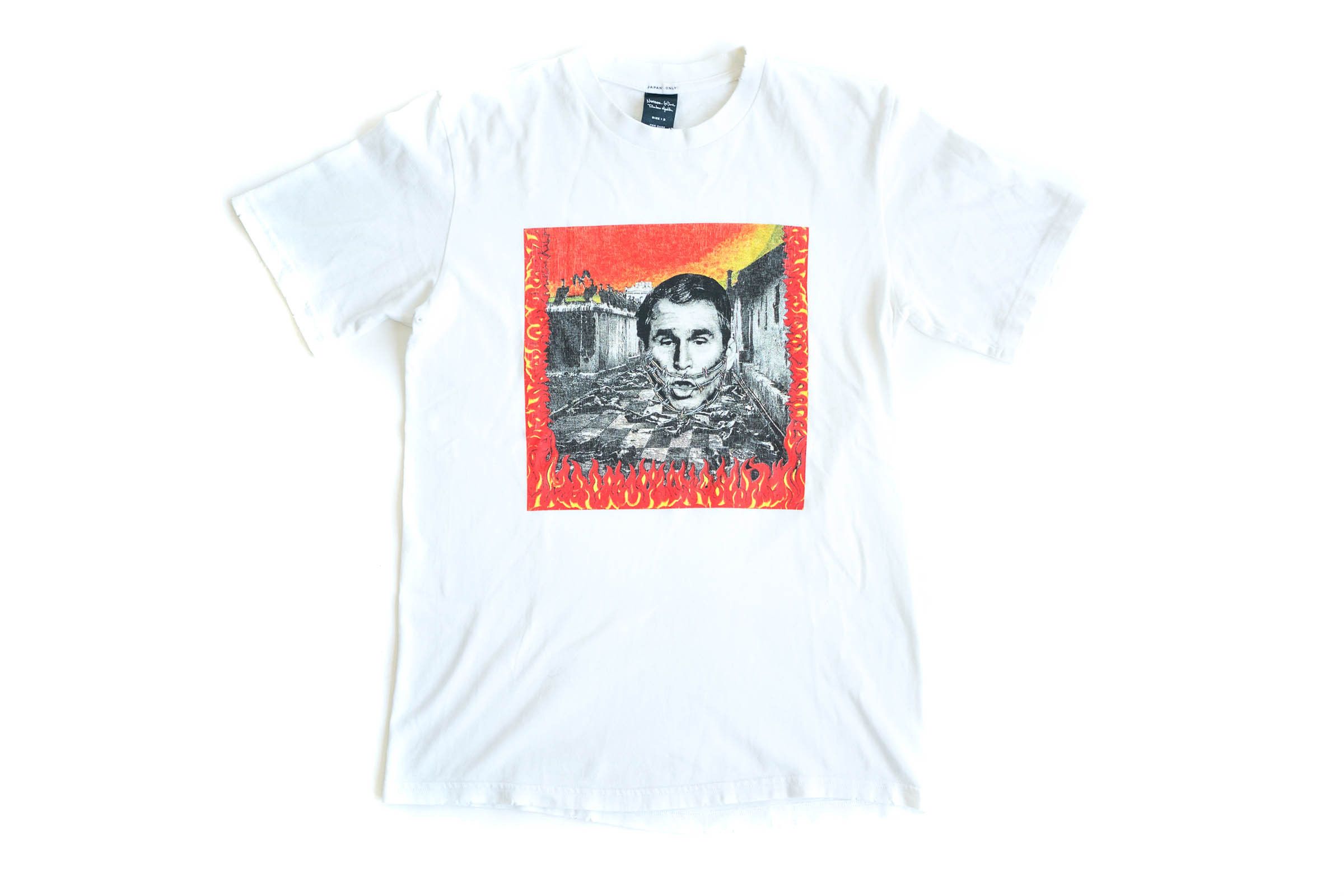 Number (N)ine George W. Bush T-Shirt Size US M / EU 48-50 / 2 - 1 Thumbnail