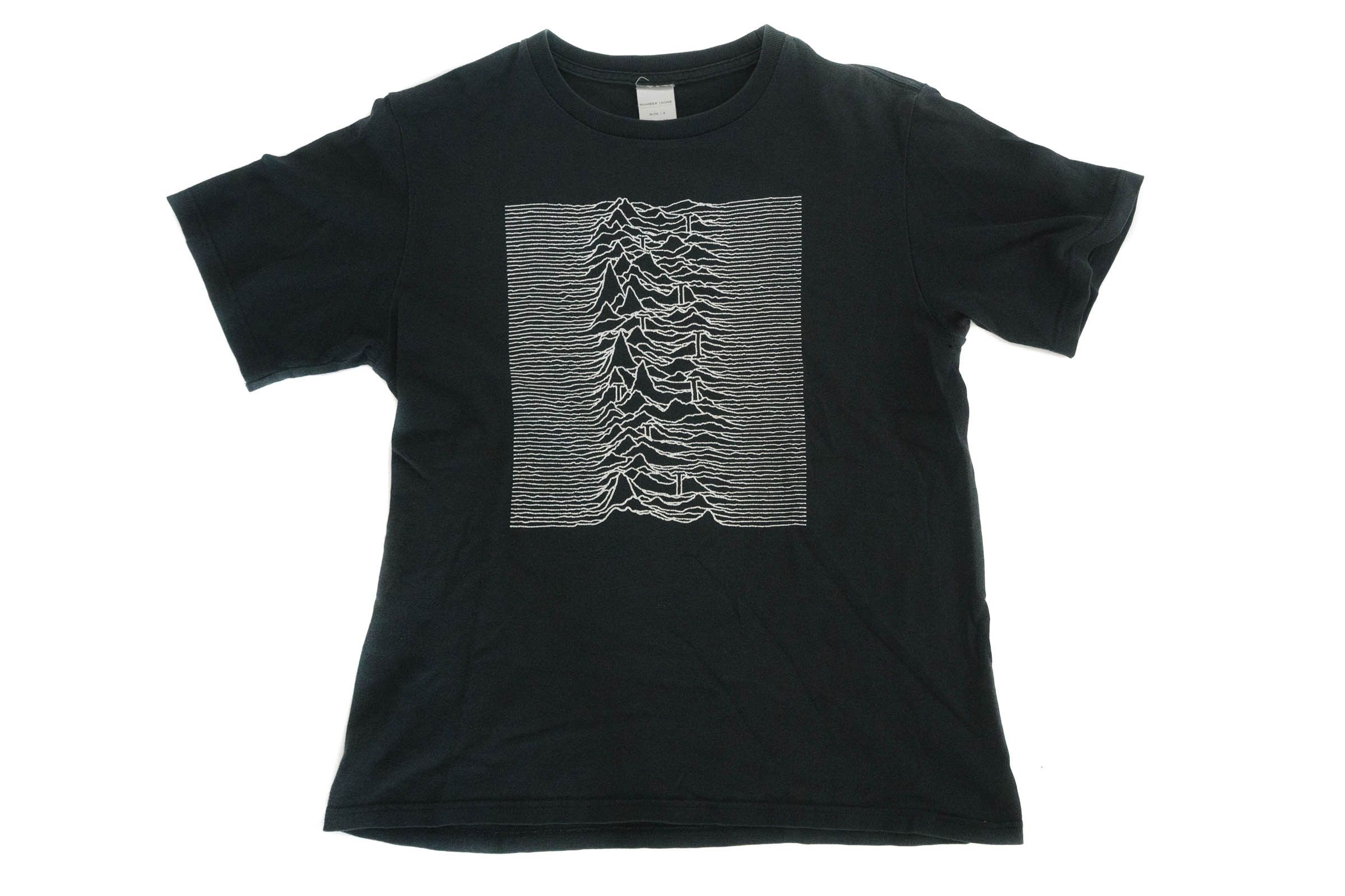 Number (N)ine Joy Division Unknown Pleasures T-Shirt Size US L / EU 52-54 / 3 - 1 Thumbnail