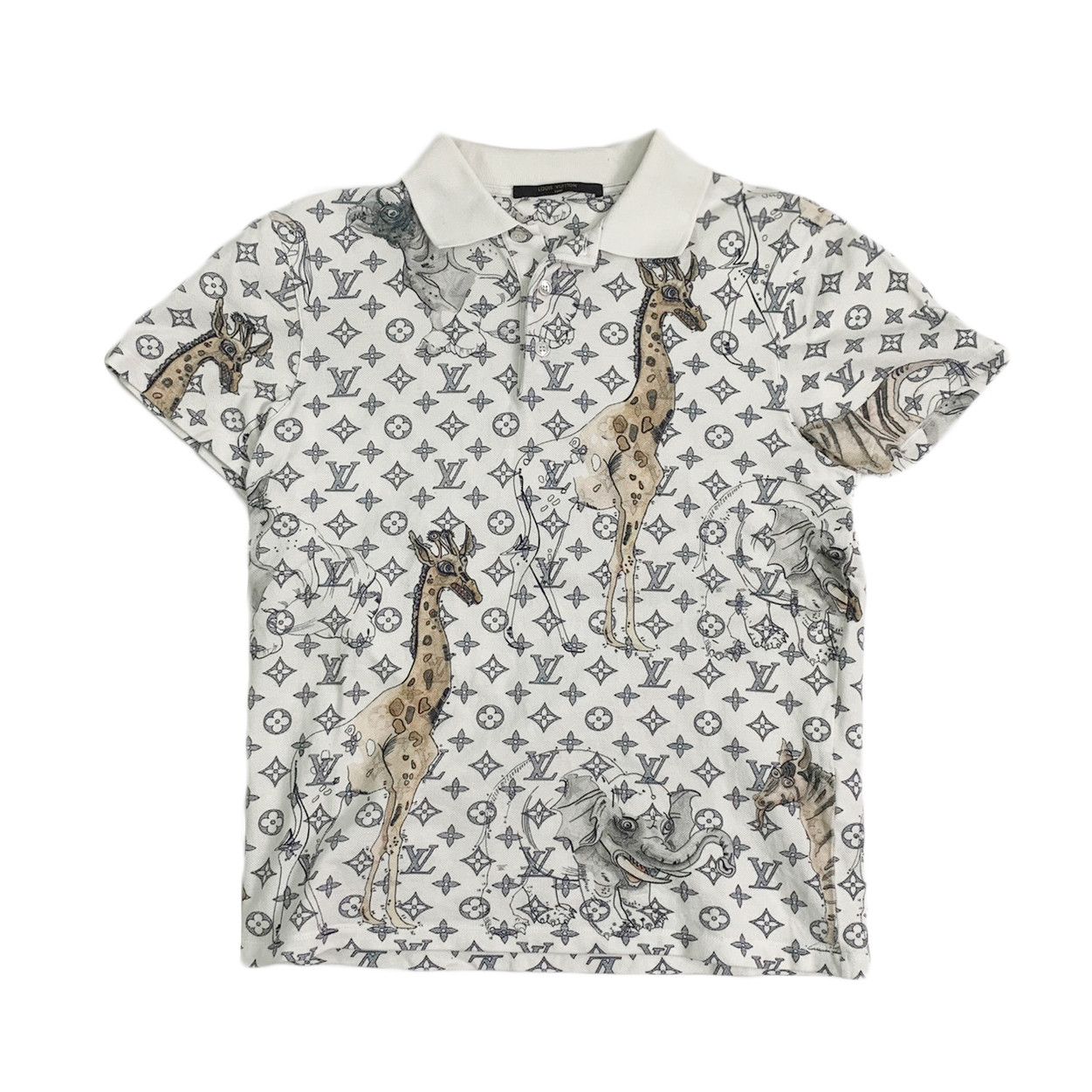 Louis Vuitton Louis Vuitton Chapman Monogram Animals Polo Grailed