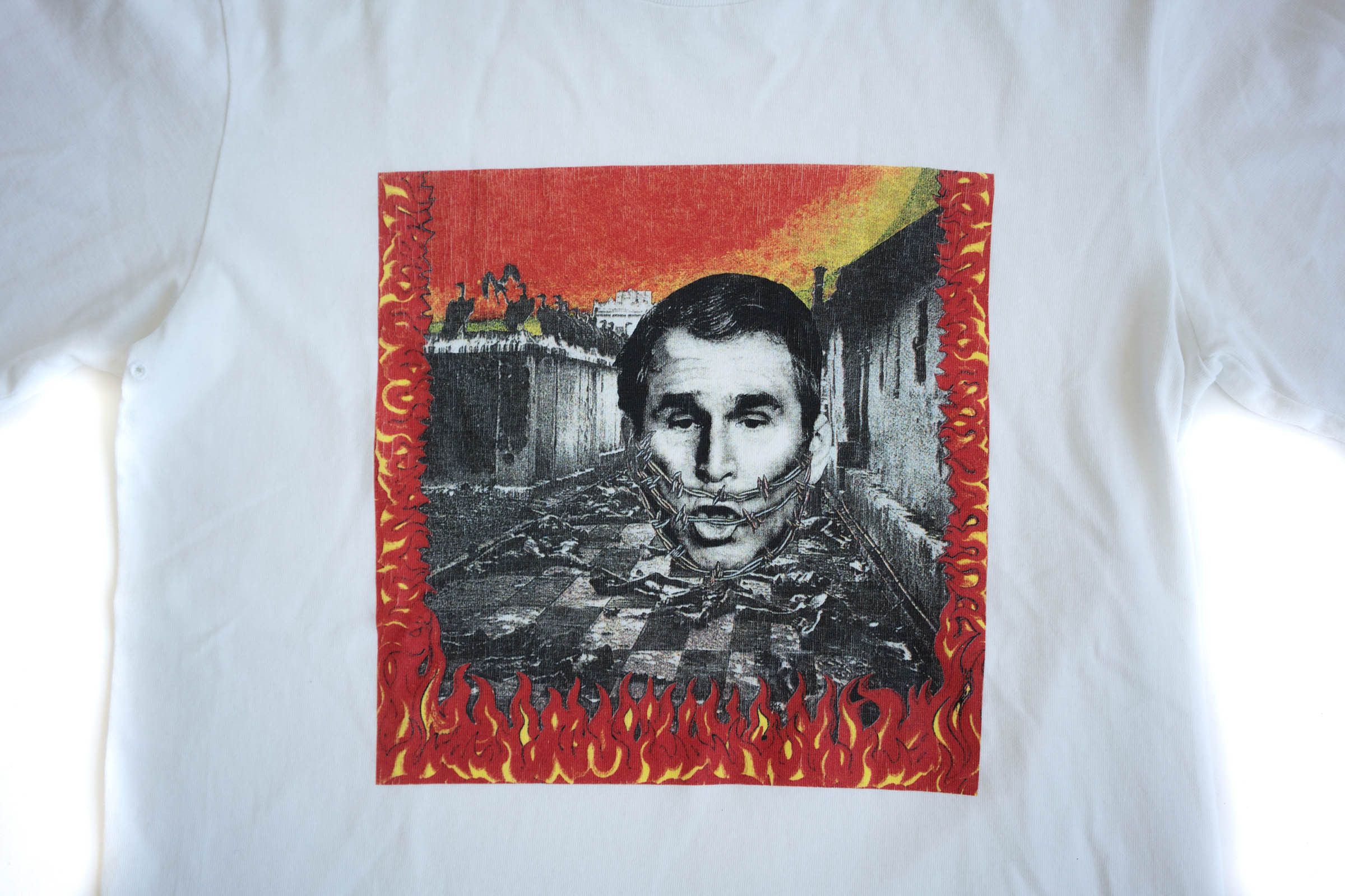 Number (N)ine George W. Bush T-Shirt Size US M / EU 48-50 / 2 - 3 Thumbnail