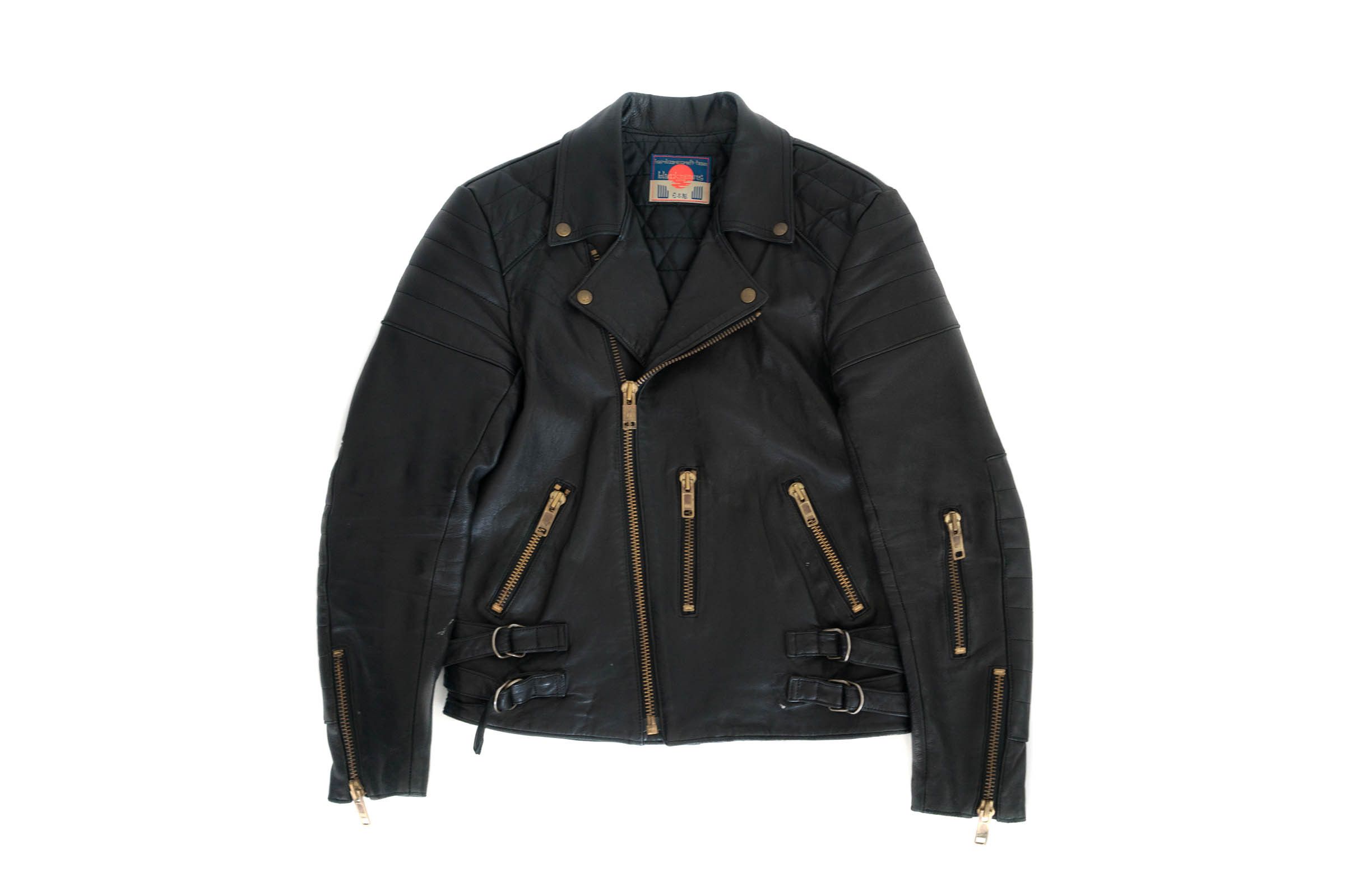 Blackmeans Leather Double Rider Jacket Size US L / EU 52-54 / 3 - 1 Thumbnail