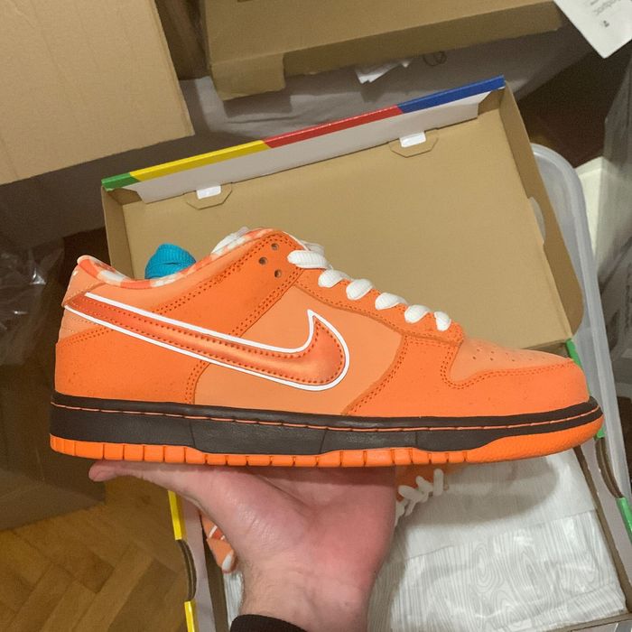 Nike nike x concepts orange lobsters dunk low Grailed